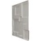 Ekena Millwork 19 5/8in. W x 19 5/8in. H Gomez EnduraWall Decorative 3D Wall Panel Covers 2.67 Sq. Ft. WP20X20GOCAB - alternate 5